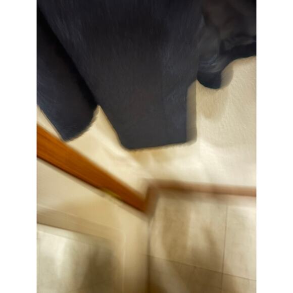 Liliana Castellano black shawl womens large classy suri alpaca merino wool - Picture 5 of 9